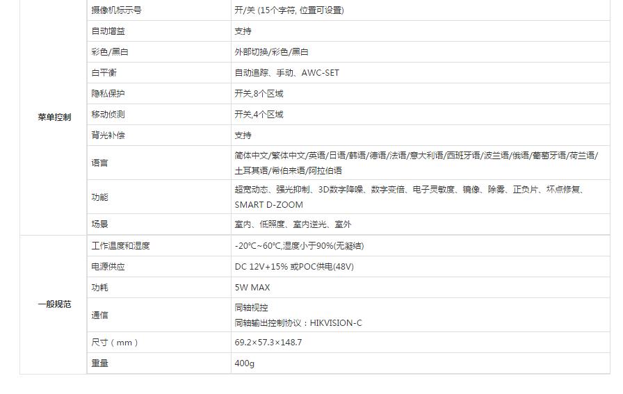 同轴供电枪型摄像机参数.jpg